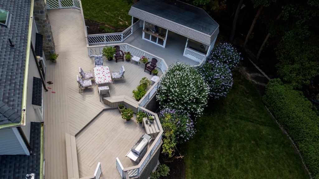 custom backyard deck