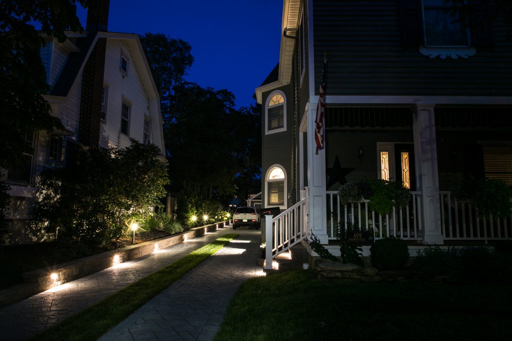 creative landscape lighting