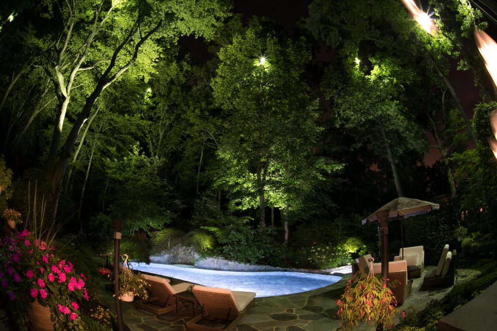 pool landscape lighting